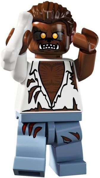 Lego 8804 Minifigures Collection Series 4 #12 WEREWOLF  