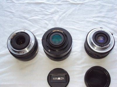 Vivitar Camera Lens 24mm 200mm 75 300mm  