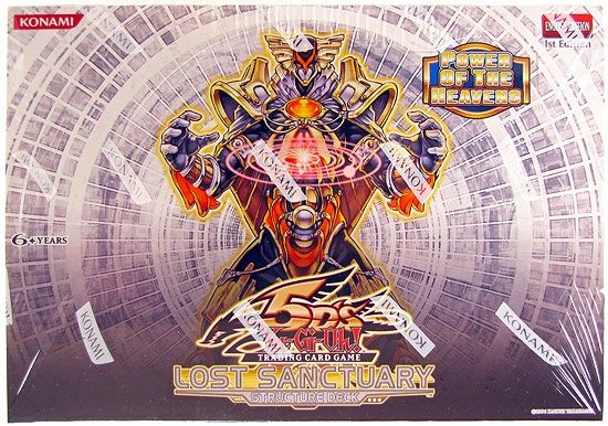 Konami Yu Gi Oh Lost Sanctuary Structure Deck Box  