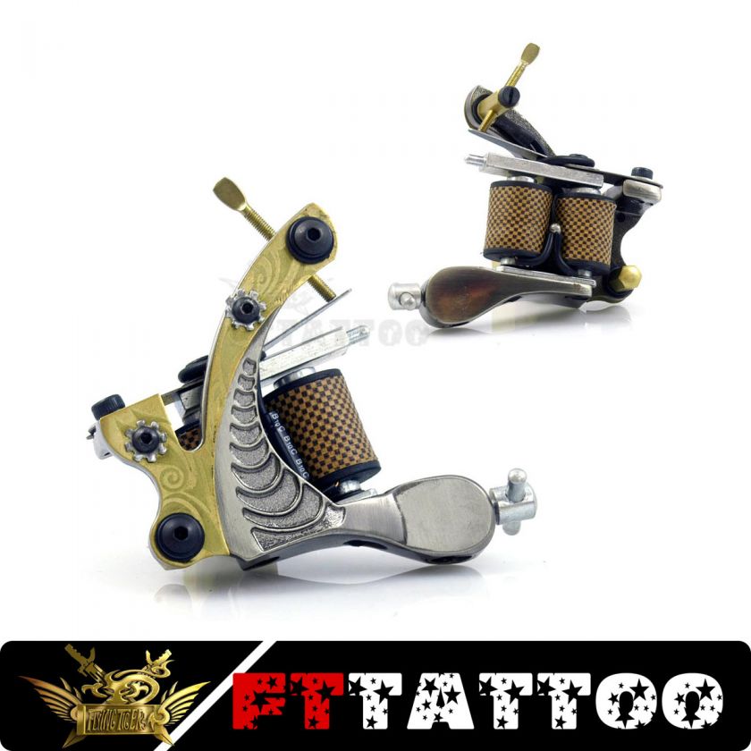 Pro Hand made Tattoo Machines Gun liner/Shader Fttattoo  