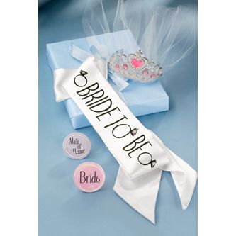 Marriage Shower BACHELORETTE / BRIDAL PARTY SASH KIT  