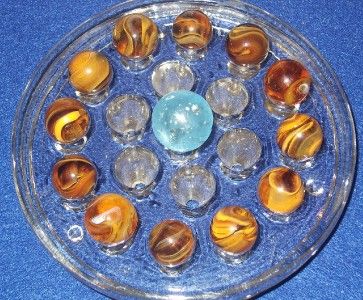 LARGE OLD MICA AND VINTAGE, ANTIQUE MARBLES LOT#SG 114  