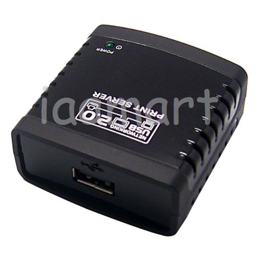 LPR USB LAN Network Print Server Printer Share Hub  