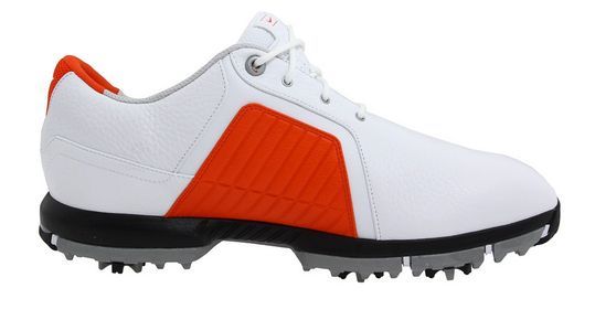 Closeout Nike Zoom Trophy Golf Shoes White/Silver/Orange M 11  