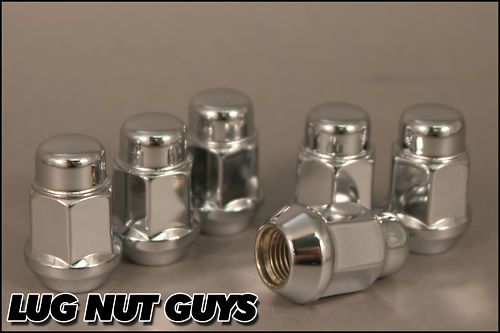 10 LUG NUTS BULGE ACORN 14x1.5 CHROME  