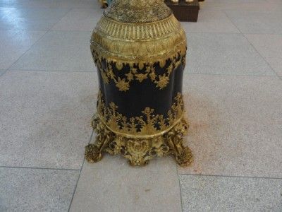 PALACE BRONZE HAND PAINTED PORCELAIN MASSIVE URN  