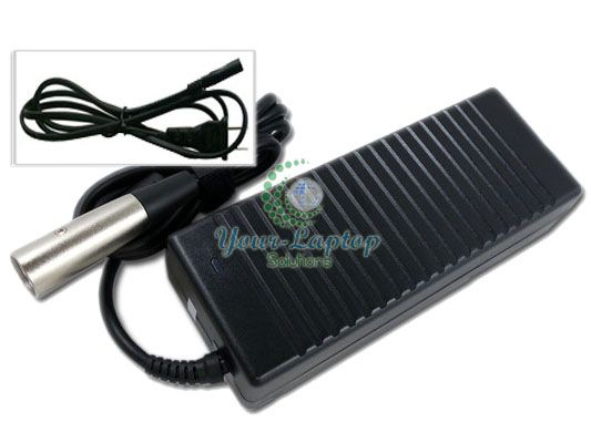 96W 24V 4A Scooter Battery Charger XLR Bike AC adapter New  