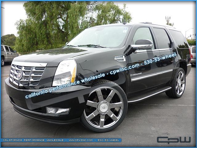 NEW 24 INCH CHROME PLATED WHEELS RIMS FOR CADILLAC ESCALADE TAHOE 