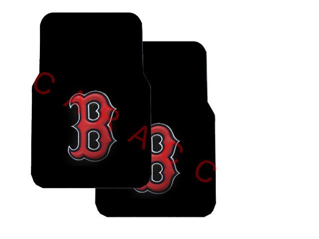 RUBBER CAR TRUCK FLOOR MAT MATS MLB BOSTON RED SOX  