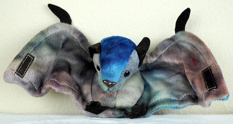 Rare Multi Colored TY Beanie Babies Batty Original Tags  