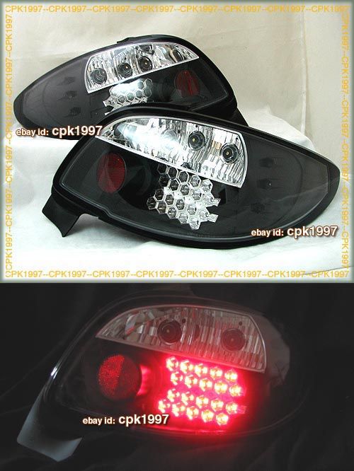 HID Peugeot 206 GTI Black Projection Fog Lights  