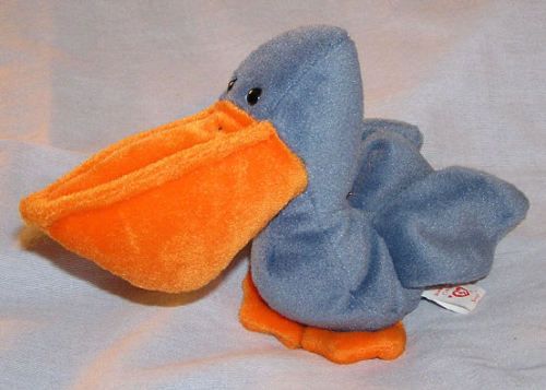 One Dozen Scoop the Pelican Beanie Baby by Ty   Retired  