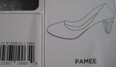 BANANA REPUBLIC NIB $98 LEOPARD HEEL SHOE PUMP Pame 6,5  