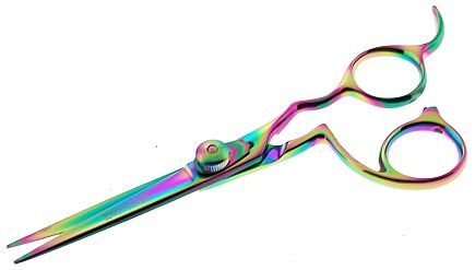 Hair Cutting Multi Color Barber Scissors,Size 5 1/2  