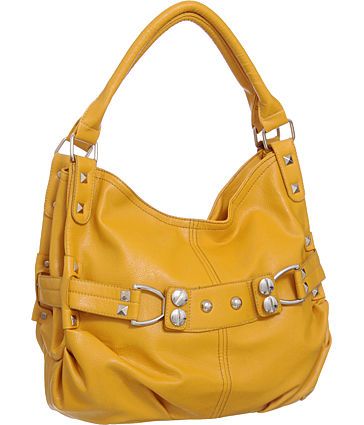 Mustard Yellow Reese Hobo DesignerL&S  