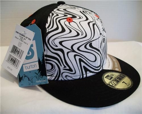 New ~ Genuine BURTON Snowboards 59FIFTY Fitted Hat * Size 7 * Dreaming 