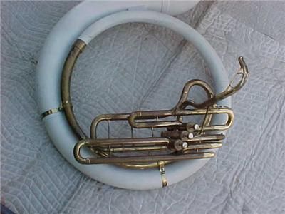 Conn 36K Fiberglass BBb Sousaphone 24in. Bell, Ready to Play Condition 