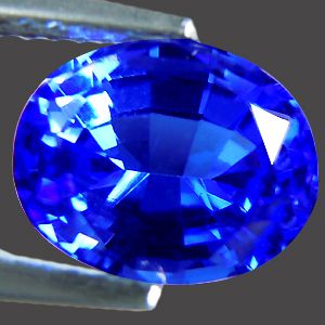 94 CTSNATURAL ROYAL SAPPHIRE BLUE COLOUR TANZANITE   