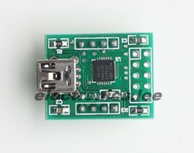 USB to RS232 TTL CP2102 Module + usb cable + fly wire  