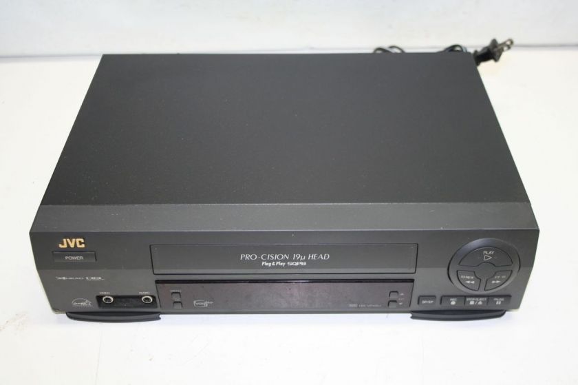 JVC Model HR VP48U 4 Head VHS VCP Player Tested No Remote  