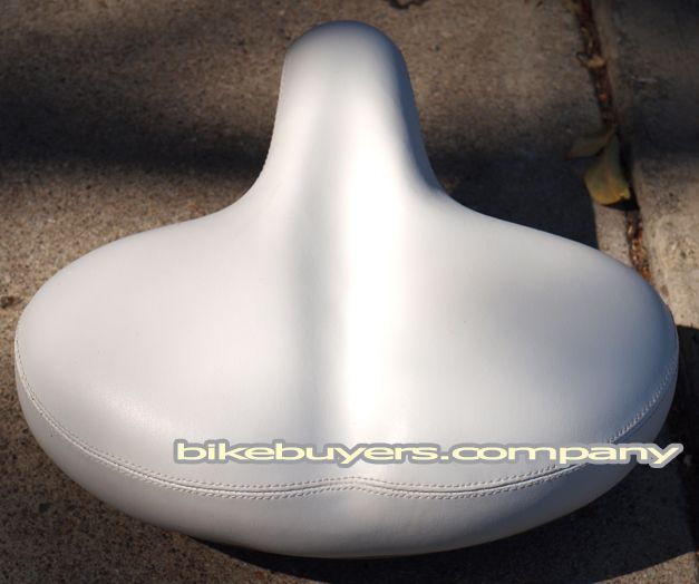 BEACH CRUISERS VELO EXTRA PADDED LEATHER SADDLE SEAT  