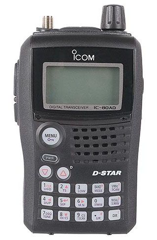 ICOM IC 80AD   Dual Band Handheld Transceiver 2m/70cm  