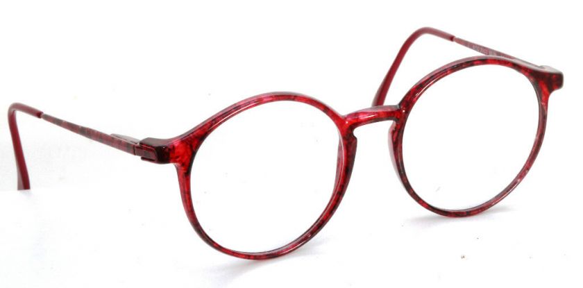 VINTAGE DISCOUNTED COLORFUL PLASTIC EYEGLASS FRAME  