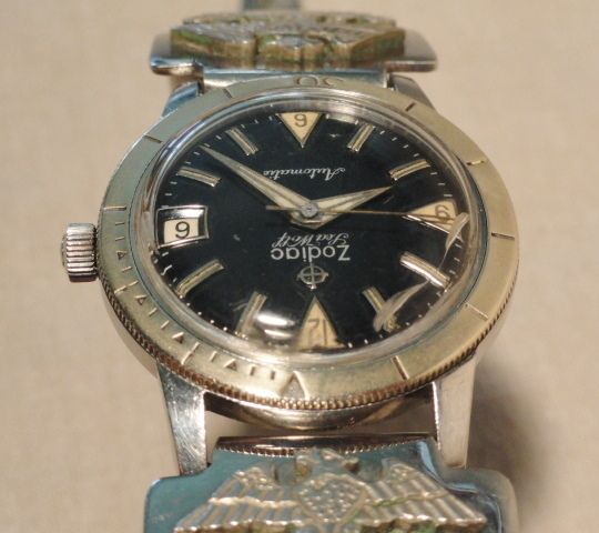   Navy Seal Military Zodiac Seawolf Diver Watch & Theater Olongapo Band